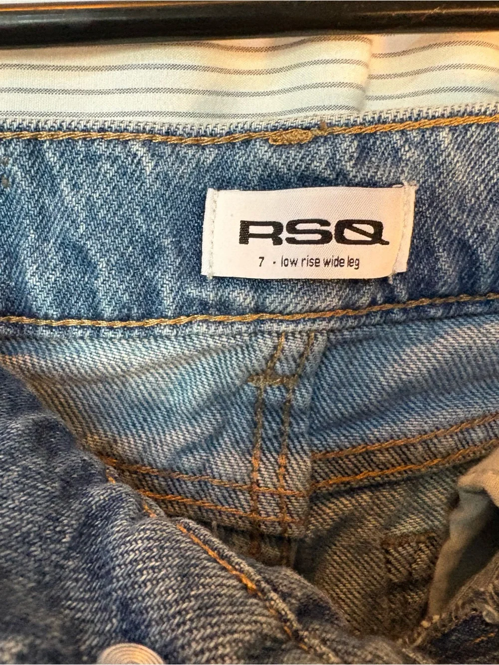 RSQ Girls Low Rise Wide Leg Jeans